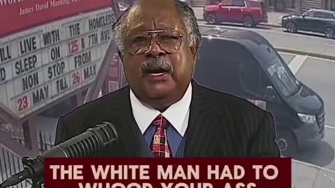 Based pastor says thank God for the white man!
