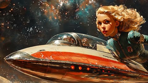 Intergalactic Boogie Board | 4K Ai Music Video