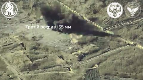 Russian UAV Base Comes Under Attack