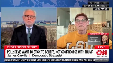 James Carville Predicts There Could Be 'Uprising Within The Democratic Party' In Coming Months