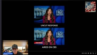 CBS Caught again deceptively editing a video of the head of DHS must watch!