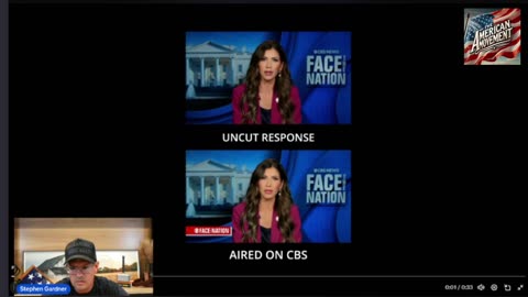 CBS Caught again deceptively editing a video of the head of DHS must watch!