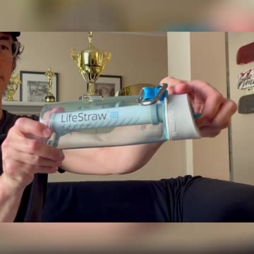 LifeStraw Filter Water Bottle; Measurements & Features