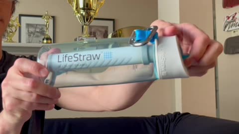 LifeStraw Filter Water Bottle; Measurements & Features