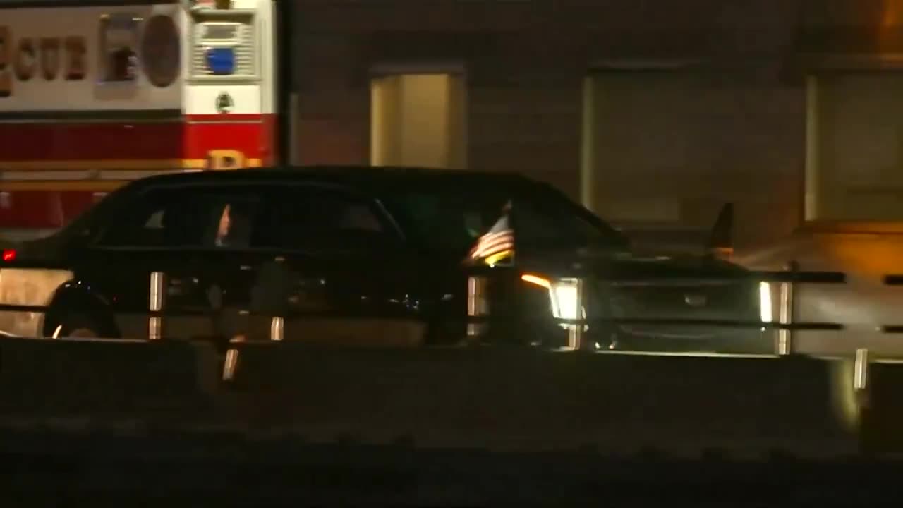 President Trump has just arrived in NYC ahead of his speech in front of world leaders at the UN