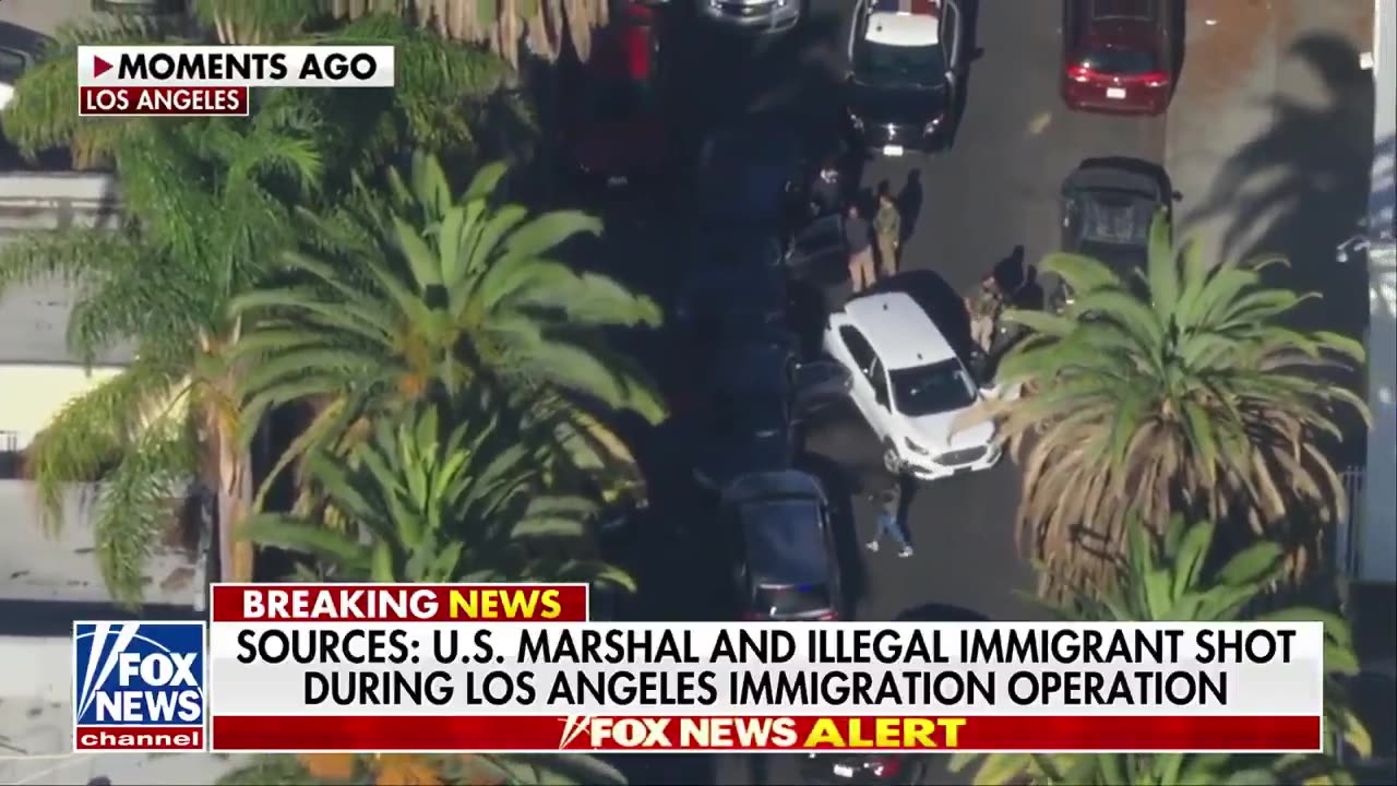 US Marshal, criminal illegal alien shot in immigration operation in LA