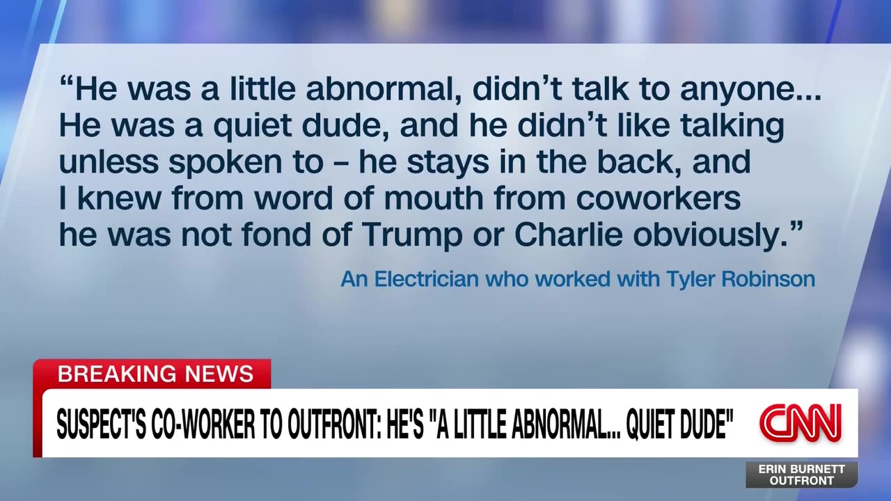 'A little abnormal... quiet dude'- Co-worker of alleged Charlie Kirk killer speaks