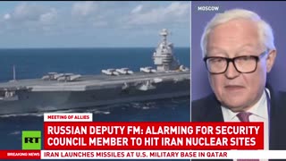 Russia condemns Security Council member hitting sovereign Iran — FM Deputy Ryabkov