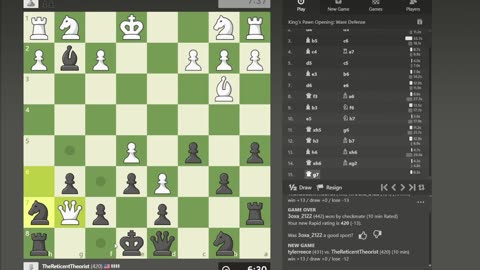 Playing Chess 2
