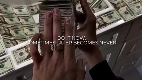 Do it now