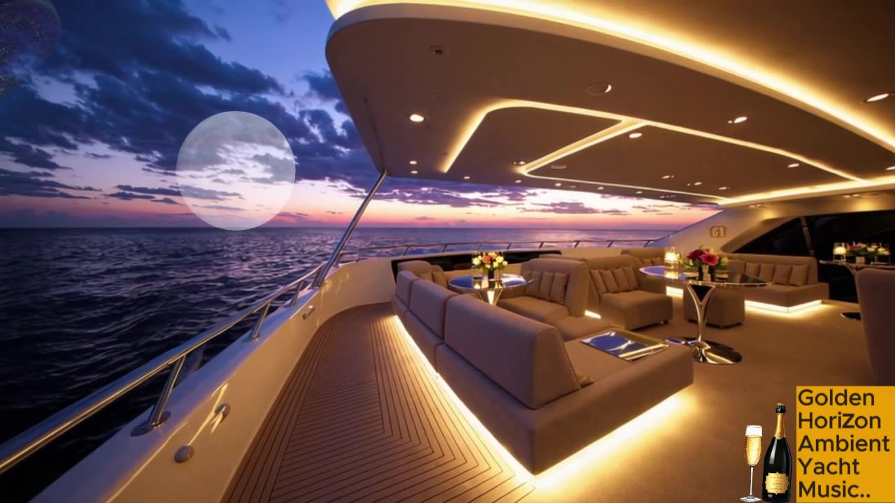 ⭐ Jazz Lounge: Golden Horizon Ambient Yacht Music.. Enjoy! 💫
