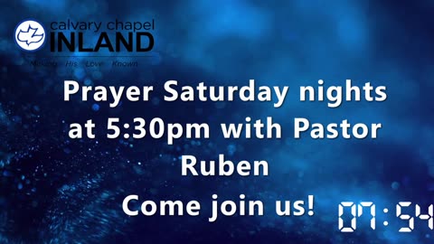 Wednesday Night Service-Theme: Restoration-2nd Samuel 9