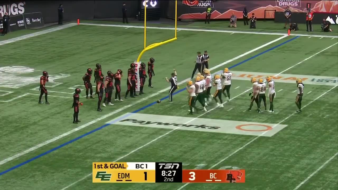 CFL 2025 EDMONTON ELKS AT BC-LIONS