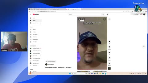 Fagburn dirty Delete making threats and then files charges.