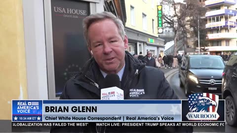 DAVOS PROTESTS OUTSIDE “USA HOUSE”
