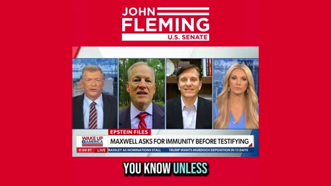 John Fleming Joins Newsmax to discuss the US Economic Growth Report