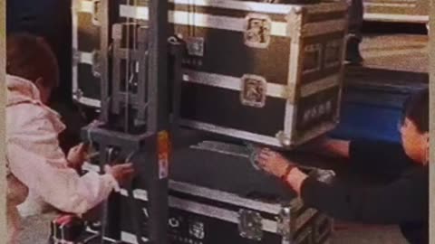 Machine helpfull loading and unloading