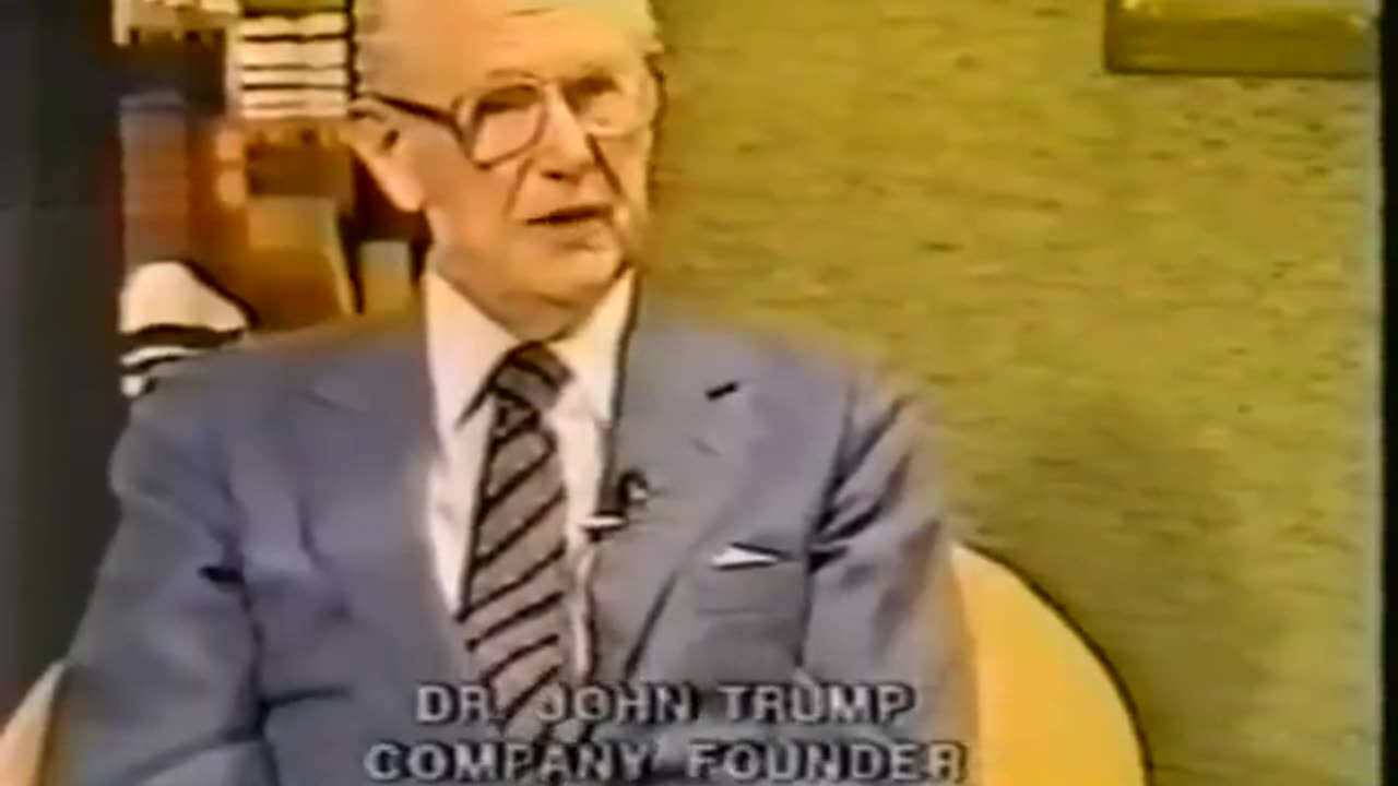 John Trump on Nikola Tesla - Interview (Donald Trump's Uncle)