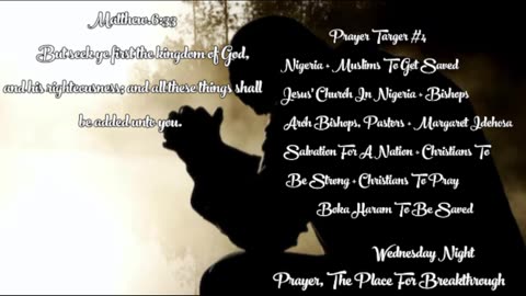 Wednesday Night Prayer (Pastor Tony Frazee) Gateway Bible Church 630pm 2025-12-31