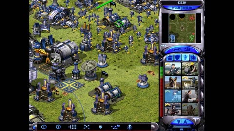 RED ALERT 2 GAME PLAY, WITH MY KID [DINOSAUR MAP]