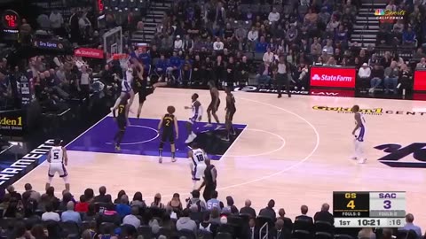 Golden State Warriors vs Sacramento Kings Full Game Highlights 1st Qtr