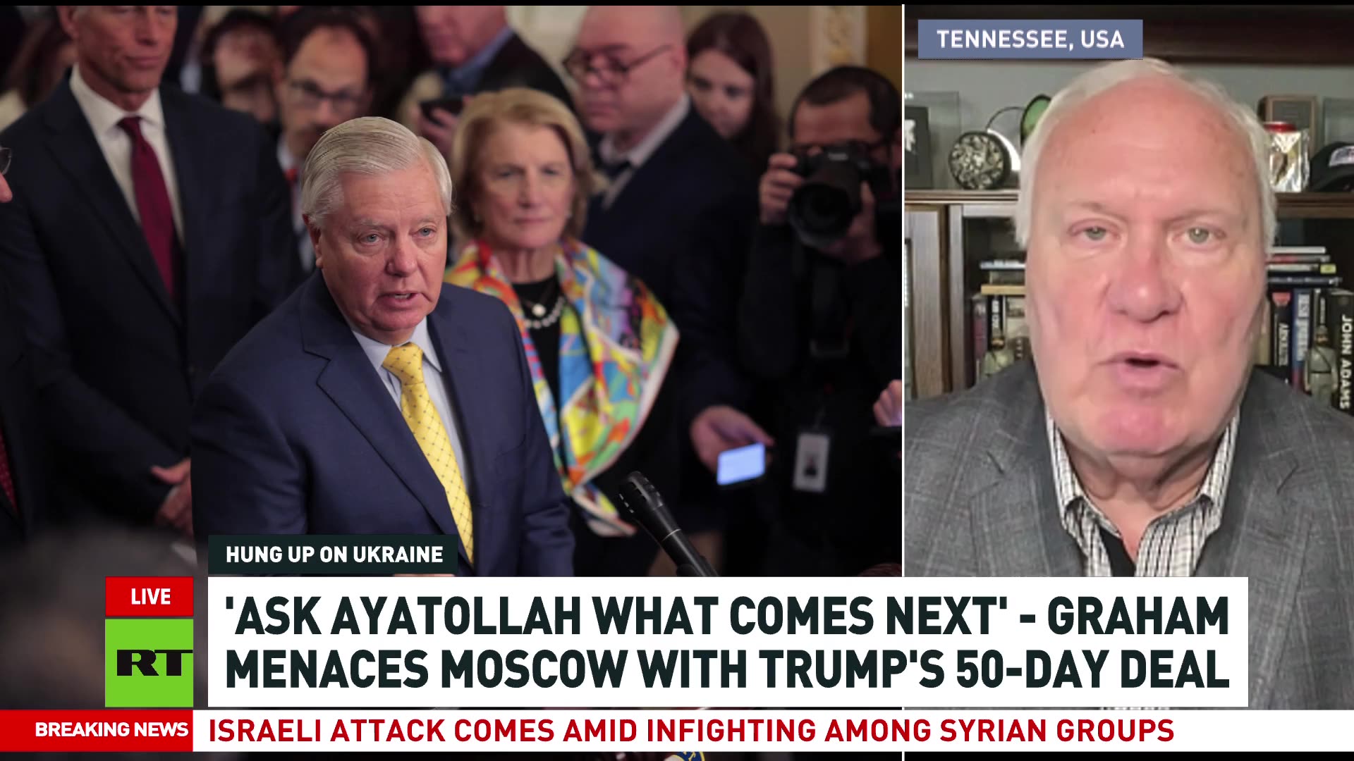 Follow the money: Lindsey Graham profiting from war? — Fmr. US Trade Official Steve Gill