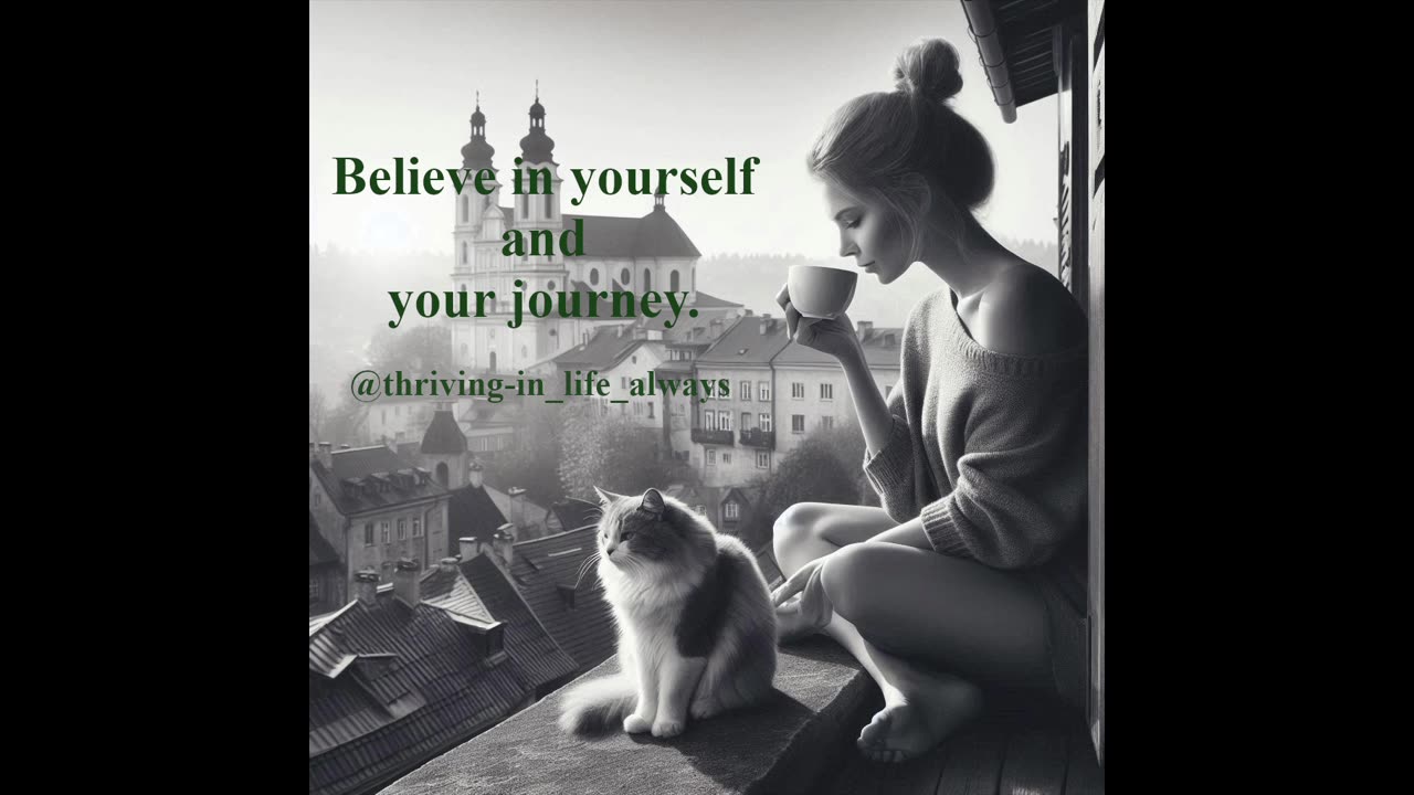 Believe in yourself and your journey
