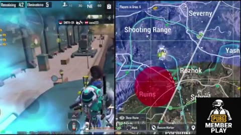 PUBG: Jump onto the train roof