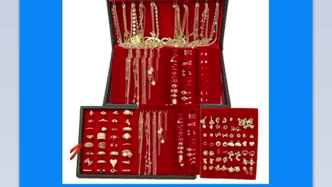 Kit COMPLETO Semi Joia 102 peças Folheados Ouro18k e Prata - B3AUTY semijoias