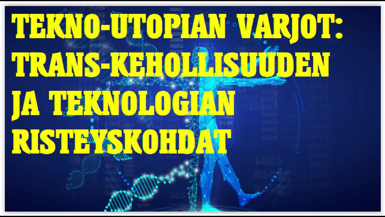 Tekno-utopian varjot - Trans-kehollisuuden ja teknologian risteyskohdat