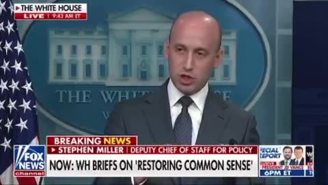 Steven Miller is a gem - Explains in detail how the Dems were destroying the USA