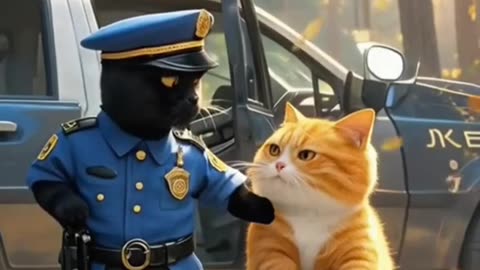 Hilarious Bear Police vs Cat Arrest Compilation!