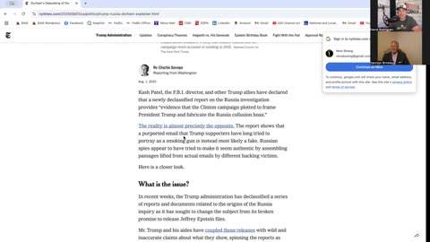 Dannion Brinkley "Children Are The Currency of Evil - The Hill Democrats Must Die On.." 8-3-25