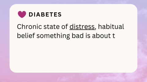 DIABETES ❤️