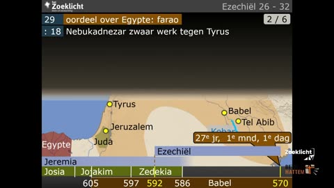 Wim Zwitser - Zoeklicht TV - Bijbelstudie Ezechiël 5 8 - Gods oordeel over Tyrus en Egypte