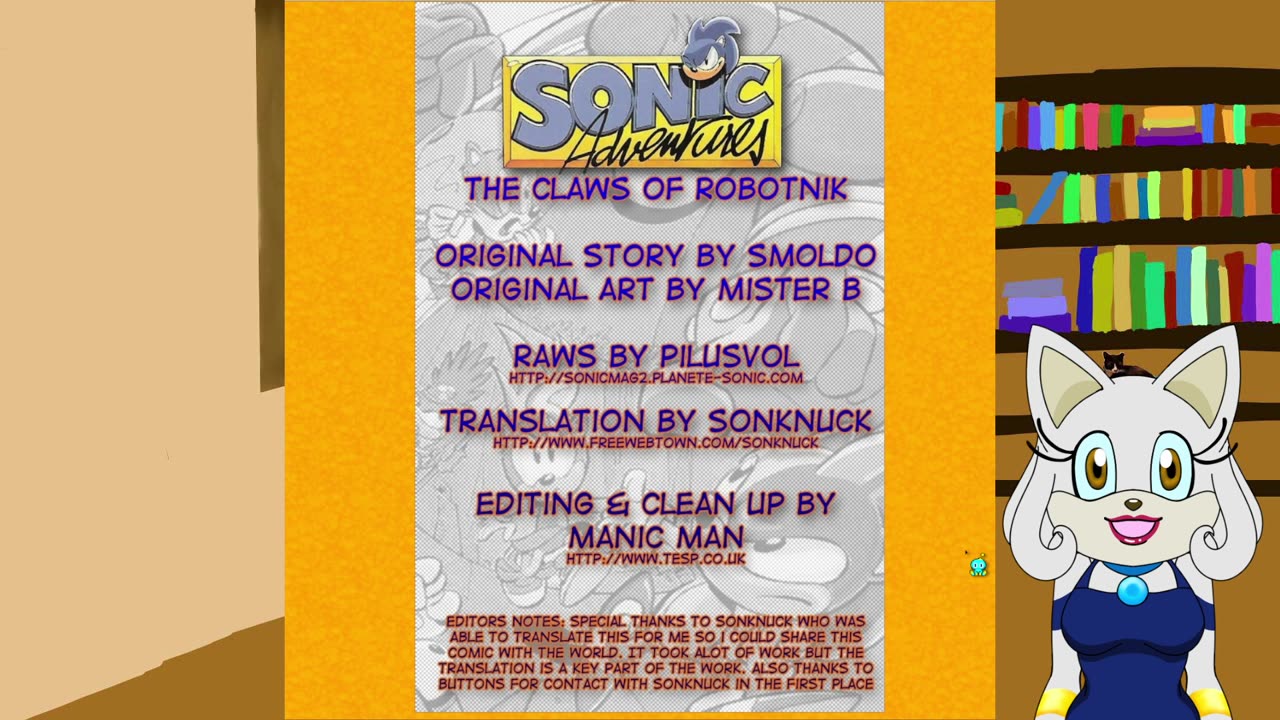 Reading Sonic Comics