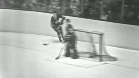 NHL 1964 NEW YORK RANGERS AT TORONTO MAPLE LEAFS