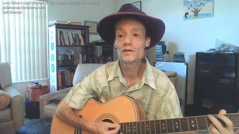 Love Shine A lIght (Acoustic Katrina & The Waves Cover 2025) - Jedi Shaman #coversong
