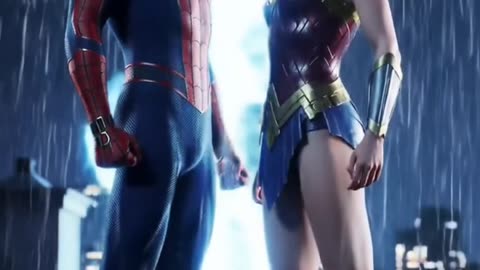 Spider man vs Wonder woman