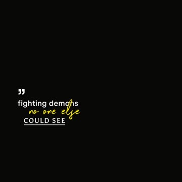 Judge me when you're