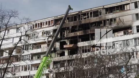 RBC-Ukraine publishes new footage of the consequences of the shelling in the Dniprovskyi Kyiv