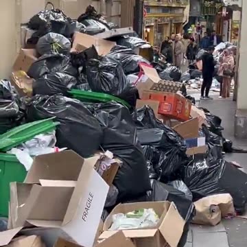 Russian tourists can't believe they are in Paris!