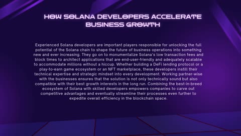 The Future of Blockchain Development: Hire Solana Developers Today