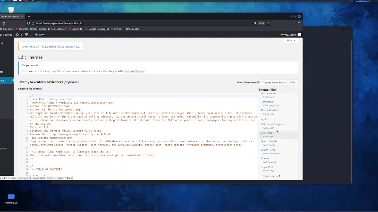How To Exploit Wordpress Using PHP Exploit #cybersecurity