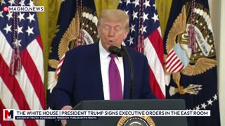 🇺🇸 The White House | President Trump Signs Impactful Executive Orders in the East Room [LIVE]