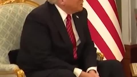 See how Trump is being welcomed in Middle East