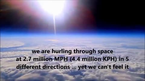 20mi High Altitude Footage of Earth - What Do Your Senses Tell You?