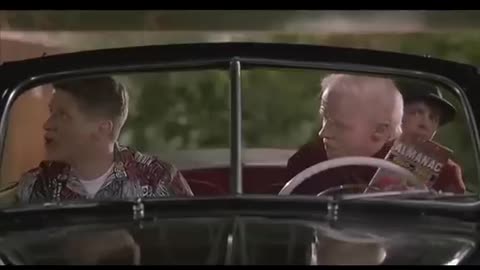 BACK TO THE FUTURE Young Biff Meets Old Biff