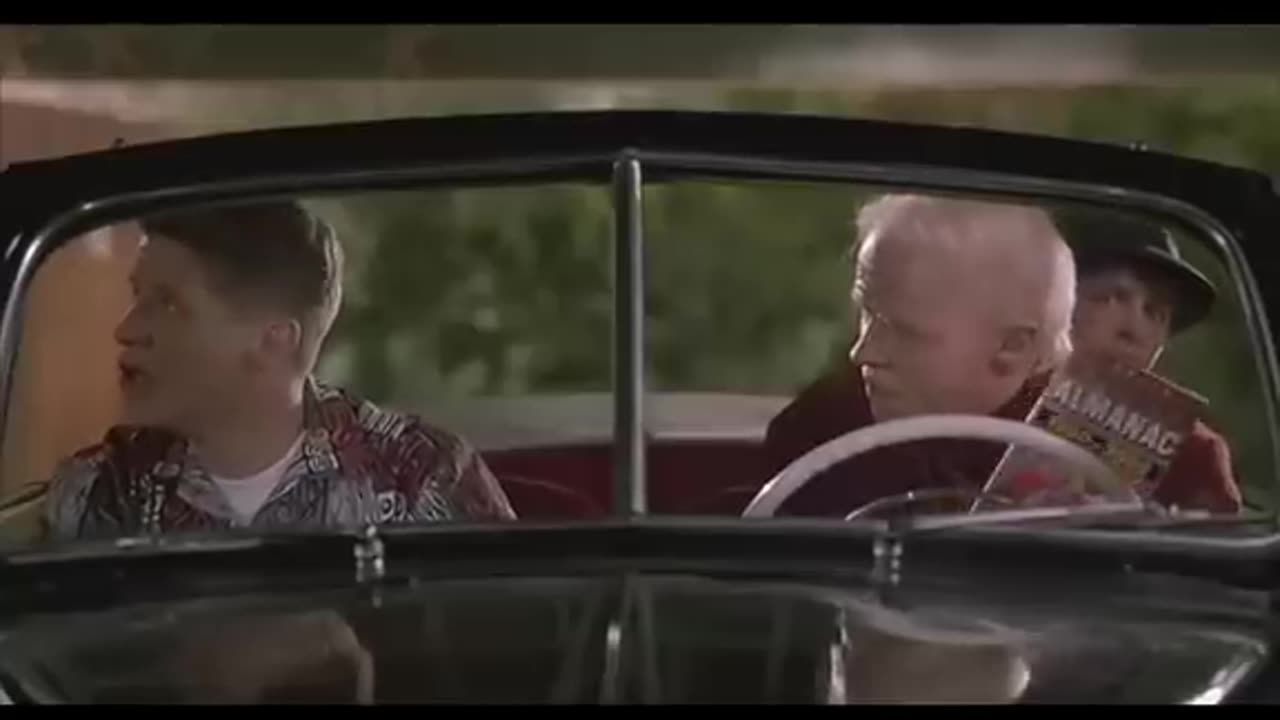 BACK TO THE FUTURE Young Biff Meets Old Biff