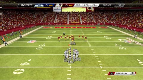 MADDEN 25 , Franchise Season 1 PLAYOFFS 1 1970s REDSKINS VS SEATTLE